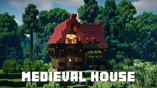 Minecraft: How To Build a Medieval House - Easy Tutorial