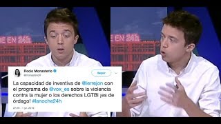 Errejón se sube a la ola del ‘efecto Otegi’: se pone medallas y difama a VOX desde la TVE