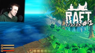 gamerboy80 the Most Survival Player of ALL TIME!! | Raft [#1] 1/2/23