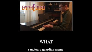 EARTHBOUND - SANCTUARY GUARDIAN ON PIANO🎹