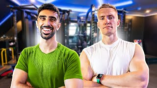 I Trained Vikkstar In His Home Gym!