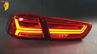 Тюнинг задние фонари Митсубиси Лансер 10 / Taillights Mitsubishi Lancer 10