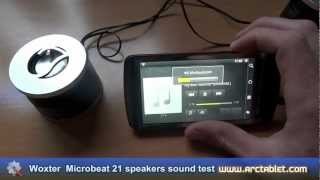 Woxter  Microbeat 21 speakers sound test