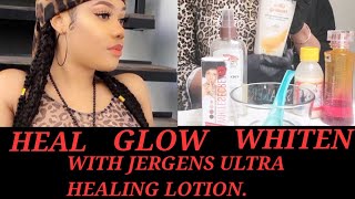 WHITEN YOUR SKIN IN 7DAYS WITH NO SIDE EFFECTS WITH JERGENS ULTRA HEALING LOTION.