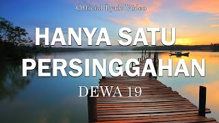 PANGERAN CINTA – DEWA 19 (LIRIK VIDEO)