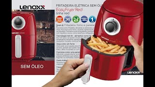 fritadeira sem oleo easy fryer red testando a mas barata