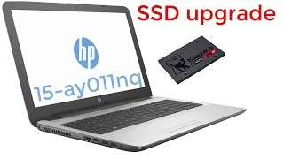 rd #300 HP Notebook  15 ay011nq SSD upgrade