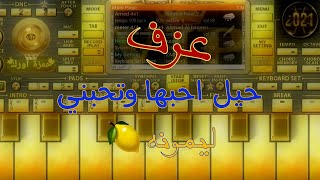 عزف اغنية "حيل احبها وتحبني ليمونه 🍋"