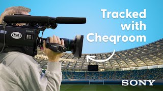 How Sony tracks their camera gear during Super Bowl