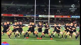 All Blacks v Wallabies Highlights 2011 including the new Haka