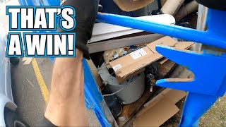 Dumpster Diving - That's a Big Chunky Win!