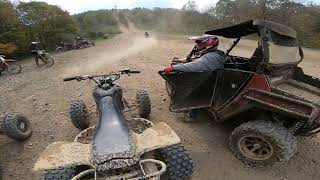 Mountain ridge trx450 ride part 4