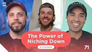 The Power of Niching Down (ft. Foxal Media) | Creatives Grab Coffee 71