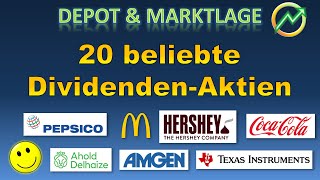 Die besten Aktien 2024 - 20 beliebte Dividenden-Aktien mit 11% Dividendenwachstum | #hersheys