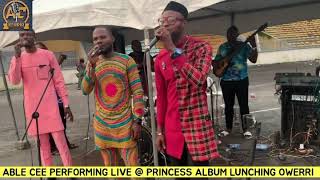 Able Cee Performing Live @ Princess Album Lunching Owerri