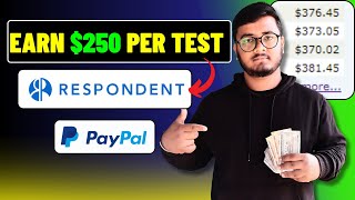 Make Money With Respondent Earn $200 Per Test Doing Usertesting On Respondent