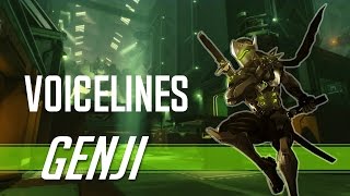 OVERWATCH GENJI VOICELINES