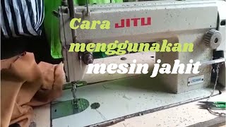 Cara menggunakan/mengoperasikan mesin jahit untuk pemula #panduanlengkap