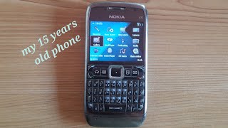 using back my Nokia E71 phone after 15 years