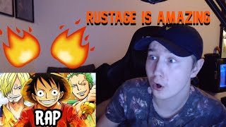 Reaction to LUFFY, ZORO & SANJI RAP | "Monster Trio" | RUSTAGE ft. Shwabadi & Connor Quest!