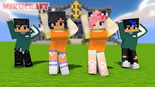 gomy gomy squid game aphmau , aaron, ein and kc - minecraft animation #short