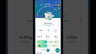 Unbelievable Shiny✨ Darumaka Caught 🤯 in |Pokemon Go|#shorts #pokemongo #pokémon #pokemon #short