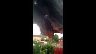 Fire at recycle plant in Smethwick