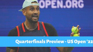 US OPEN QUARTERS PREVIEW