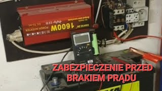 Zabezpieczenie przed brakiem prądu. Najtańszy Bank Energi. Pół żartem pół serio @DobryProjekt