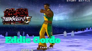 Tekken 5 Dark Resurrection Eddie story arcade