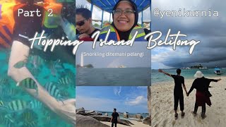 Snorkeling Pulau Lengkuas Belitung #snorkeling #belitungisland #pelangi