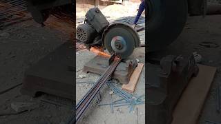 Cutting of Steel Bar