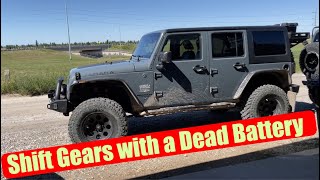 How to Shift Gears with a Flat Battery Jeep JKU