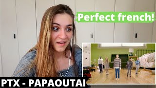 French Pentaholic Reacts to Pentatonix ft. Lindsey Stirling "Papaoutai" (Stromae Cover)