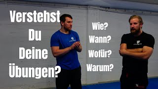 Verstehst Du die Übungen im Training, dann kannst Du Selbstverteidigung effizient lernen.