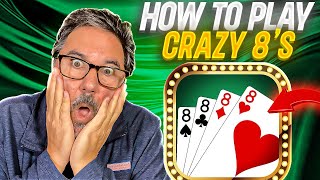 Crazy 8s For First Time Beginners [SUPER SIMPLE] Crazy Eights Tutorial