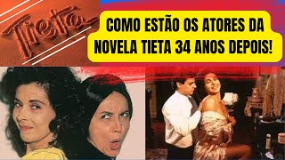 Veja como estão OS ATORES DA NOVELA- Tieta do Agreste elenco 1989(COM IDADE)