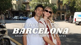 Barcelona Travel Vlog - Shopping, Restaurants, & Cafes EP 48