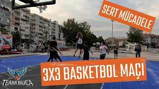 ÇEKİŞMELİ 3X3 BASKETBOL MAÇI // 3X3 BASKETBALL MATCH