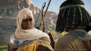 Bayek hunts the Crocodile in this Assassin's Creed Origins story mission