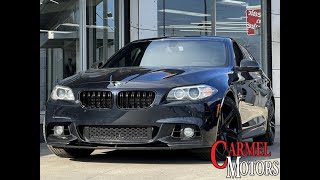 2015 BMW 550i xDrive 4.4L Twin-Turbo V8 AWD For Sale Walk-Around Quick Tour at Carmel Motors Indy