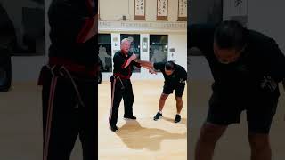 Defense against a choke! #short #shorts #filipinomartialarts #martialarts #fma #modernarnis #deaf