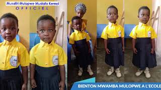 Bientôt bébé Mwamba MULOPWE Djalya à l'école. ce mardi 20 Août 2024 au CS CAM de Goma