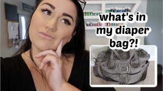 WHAT'S IN MY DIAPER BAG? // MOM OF 4 // Mama Approved