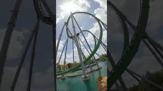 The Incredible Hulk Coaster at Islands of Adventure #shorts