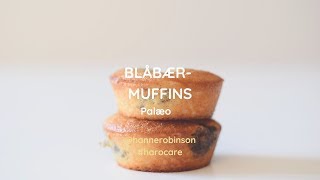 Blåbær Palæo Muffins