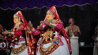 KATHAKALI .. KADHA-BANAYUDHAM SREE KRISHNA TEMPLE ,SREENARAYANAPURAM,THRISSUR, KERALA