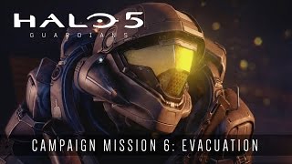 Halo 5: Guardians - Campaign Mission 6 (Evacuation) - Solo, Heroic