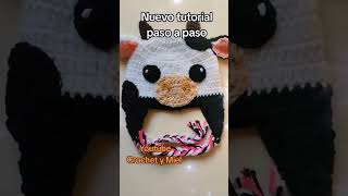 Tutorial completo en el canal!! #crochet #gorrotejido #amigurumicrochet #gorrostejidos #amigurumi