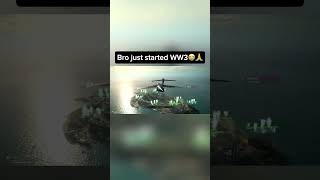 Bro triggered WW3 💀 #shorts #warzone #gaming